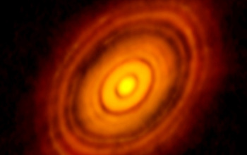 planet formation around infant star